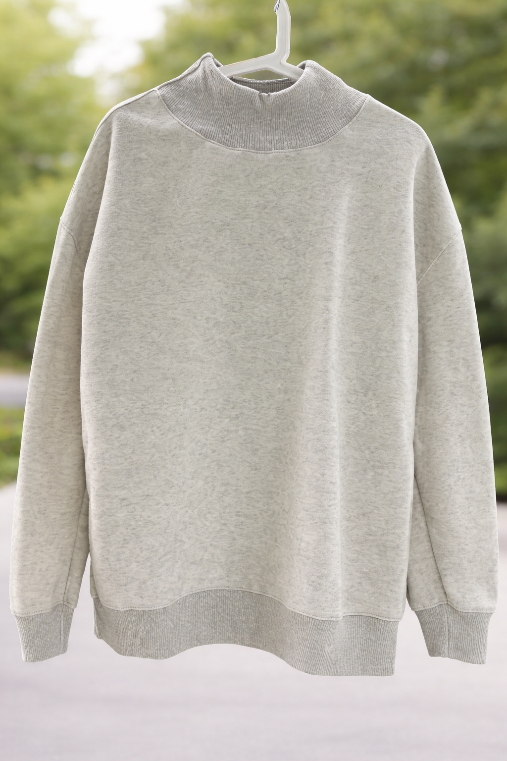 Custom - High/mock Neck Loose Sweatshirt
Custom Text Varsity