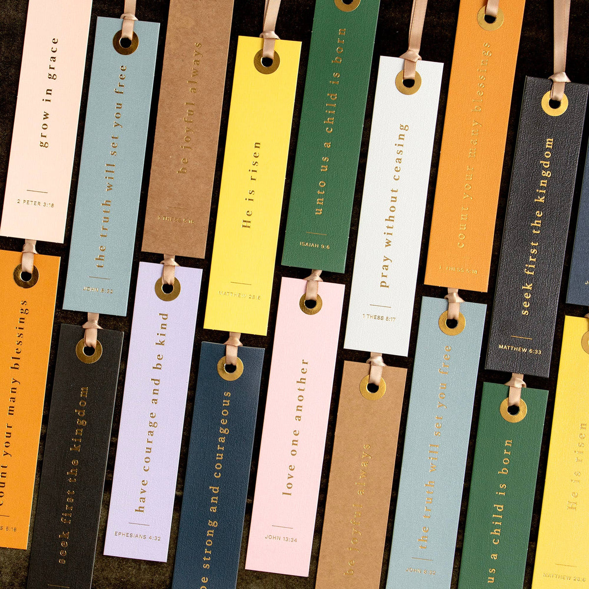 Count Your Many Blessings Scripture Bookmark