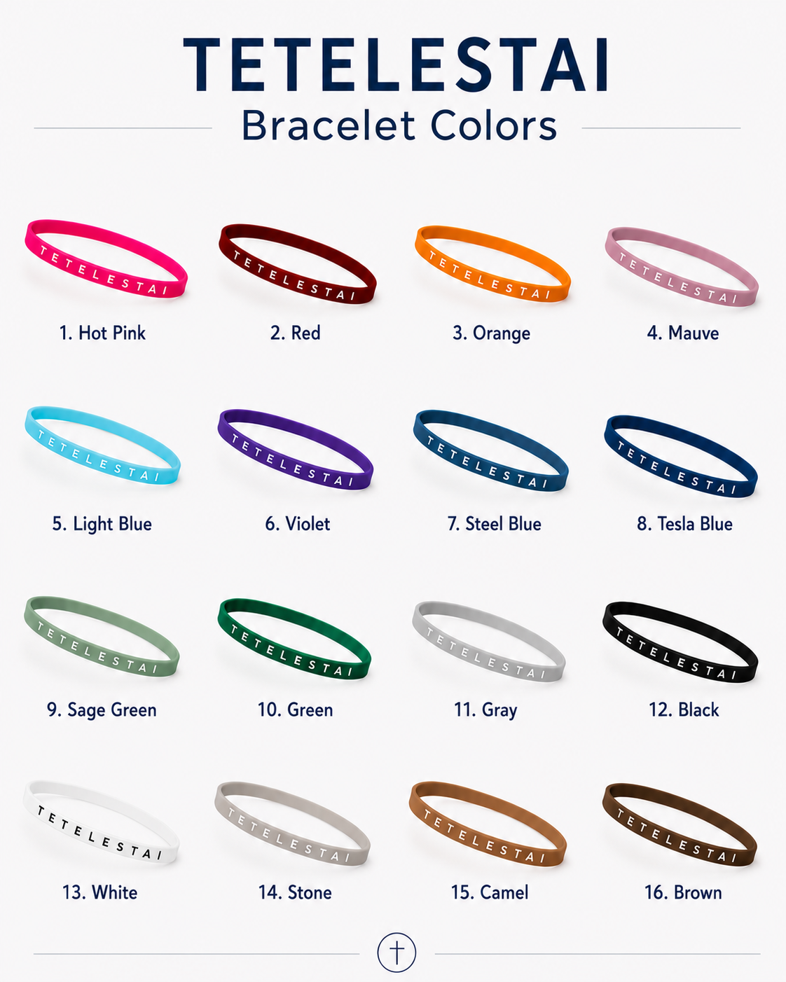 "TETELESTAI | 33AD" Bracelets