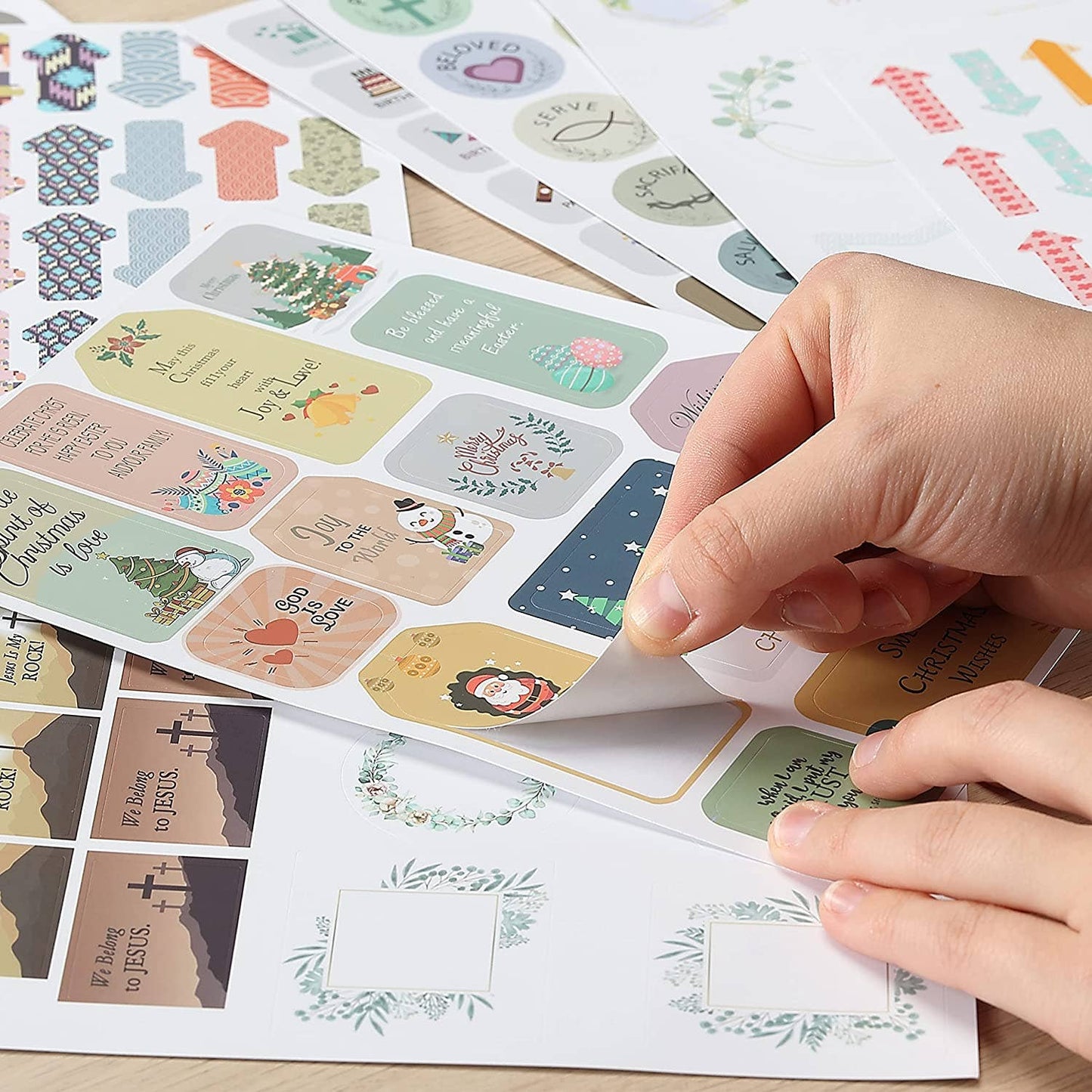 Christian Journaling Stickers 31 Sheets