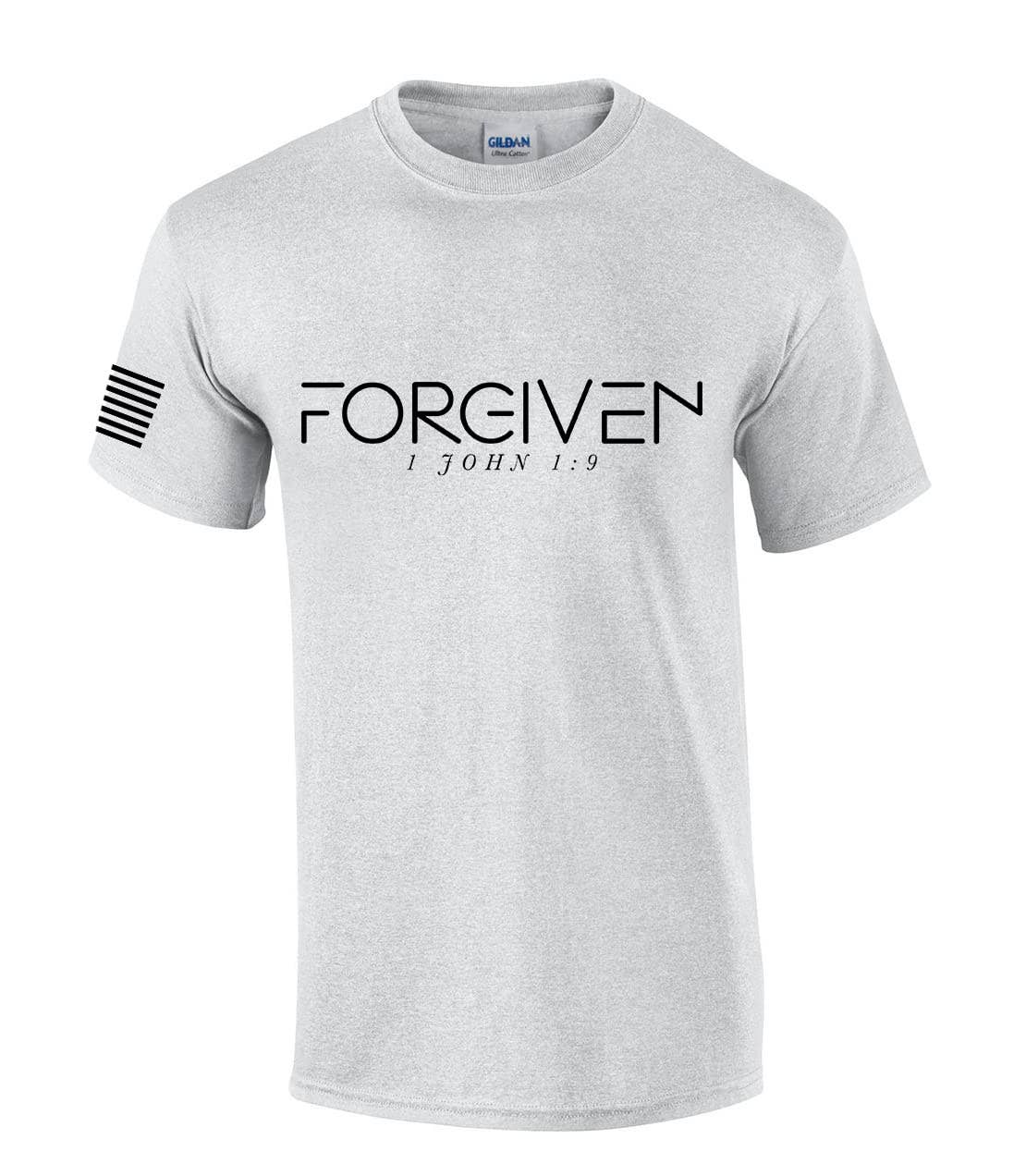 Shirt Forgiven 1 John 1:9 SS T-Shirt