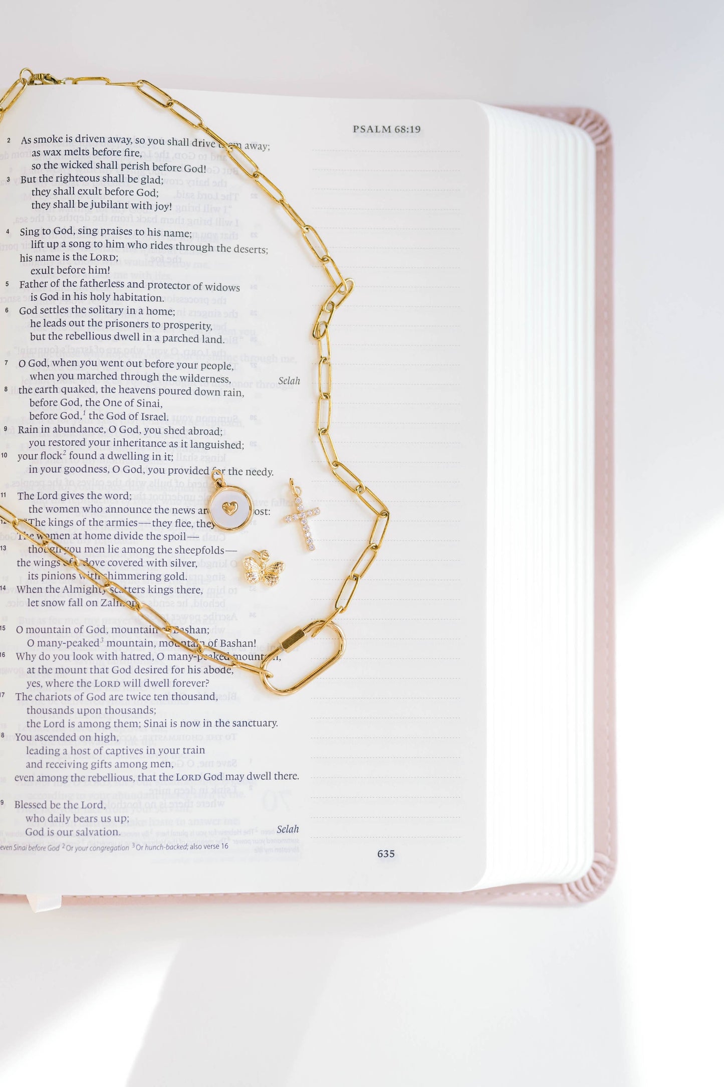 Deeply Loved Heart Charm