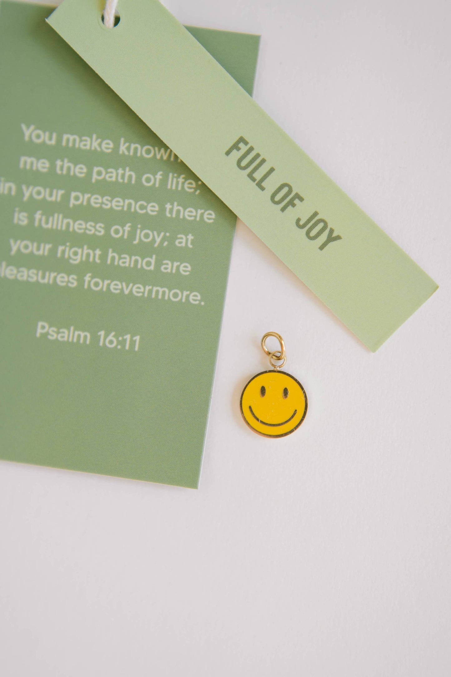 Full of Joy Smiley Charm