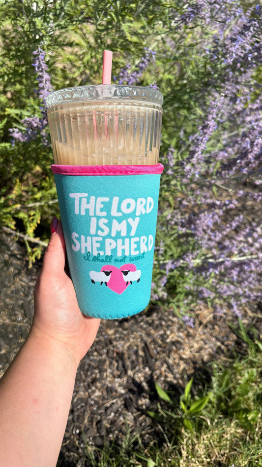 The Lord is my Shepherd Drink Sleeve
