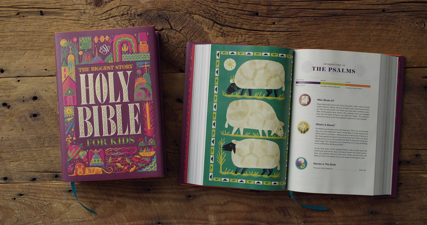 ESV The Biggest Story Holy Bible for Kids, Hardcover