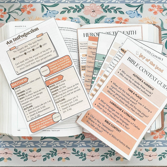 Boho Bible Inserts - Volume 1
