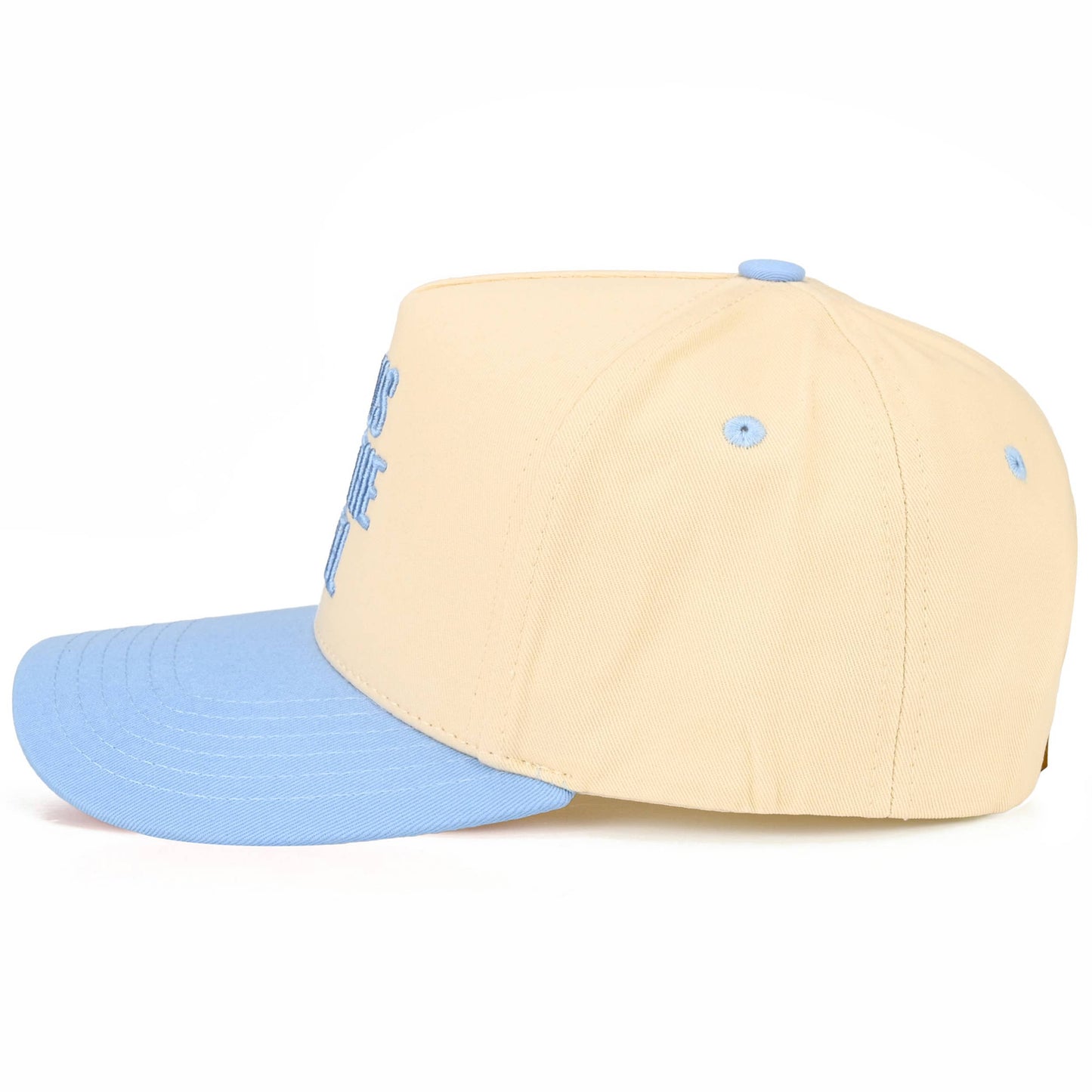 C.C JESUS TAKE THE WHEEL Letter on Two Tone Trucker Hat