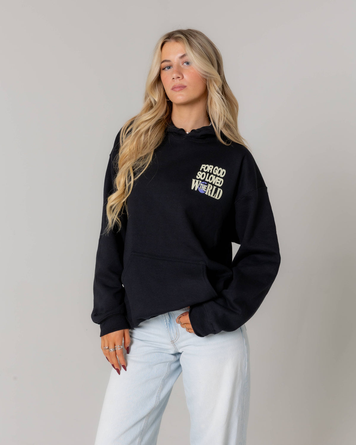 "For God So Loved The World" Hoodie