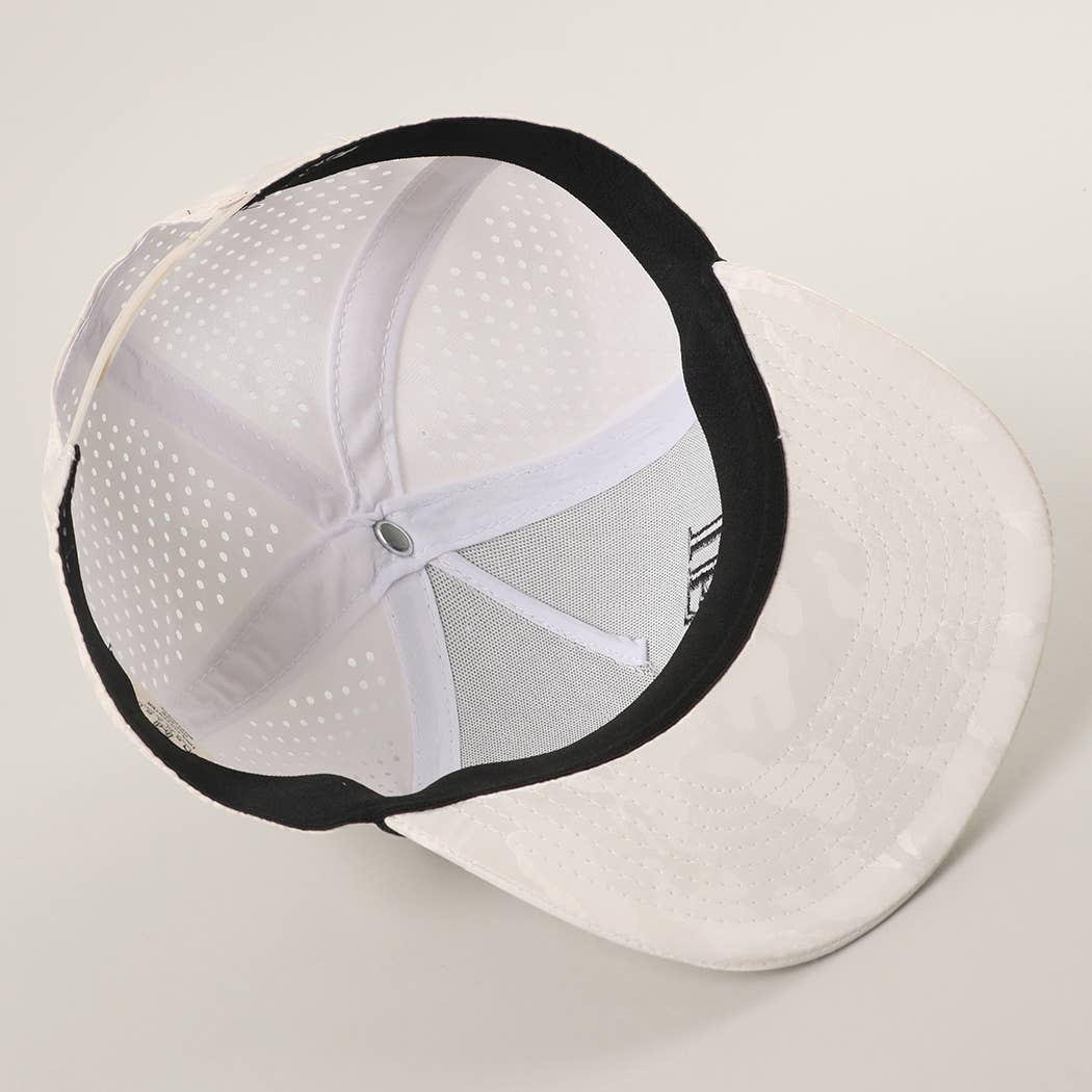 JESUS Embroidered White Camo Trucker Hat