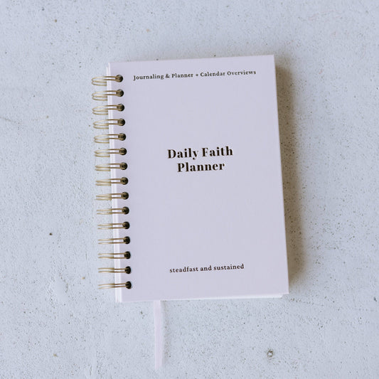 Daily Faith-Based Planner - Devotional Journaling Prompts, Calendar Planning, and Daily Planning