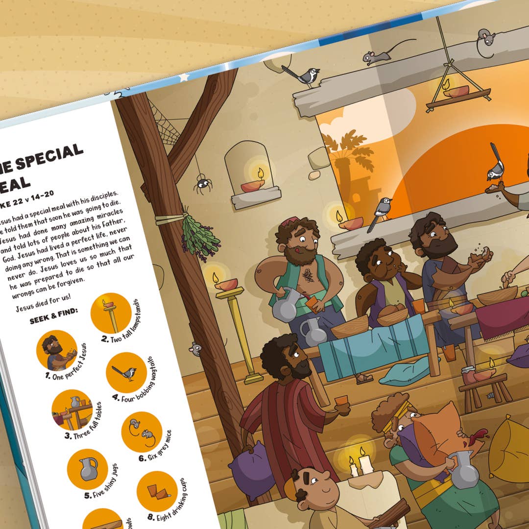 Seek And Find: New Testament Bible Stories