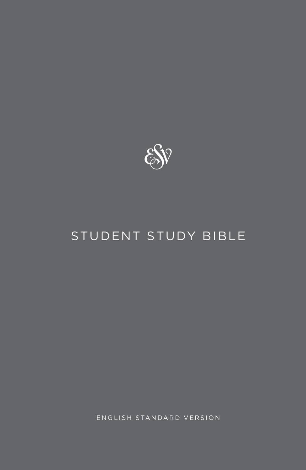 ESV Student Study Bible (HC, Gray)