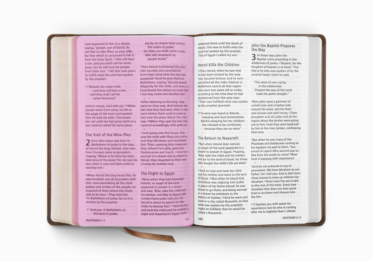 ESV Holy Bible: Dyslexia-Friendly Edition, TruTone®, Brown