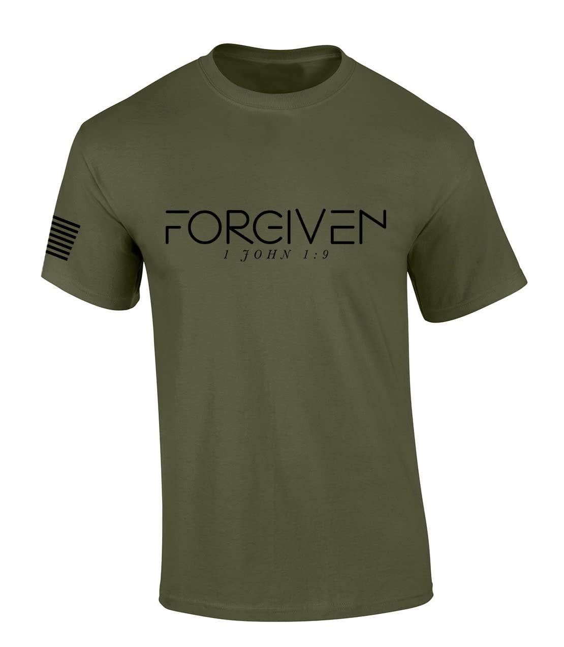 Shirt Forgiven 1 John 1:9 SS T-Shirt