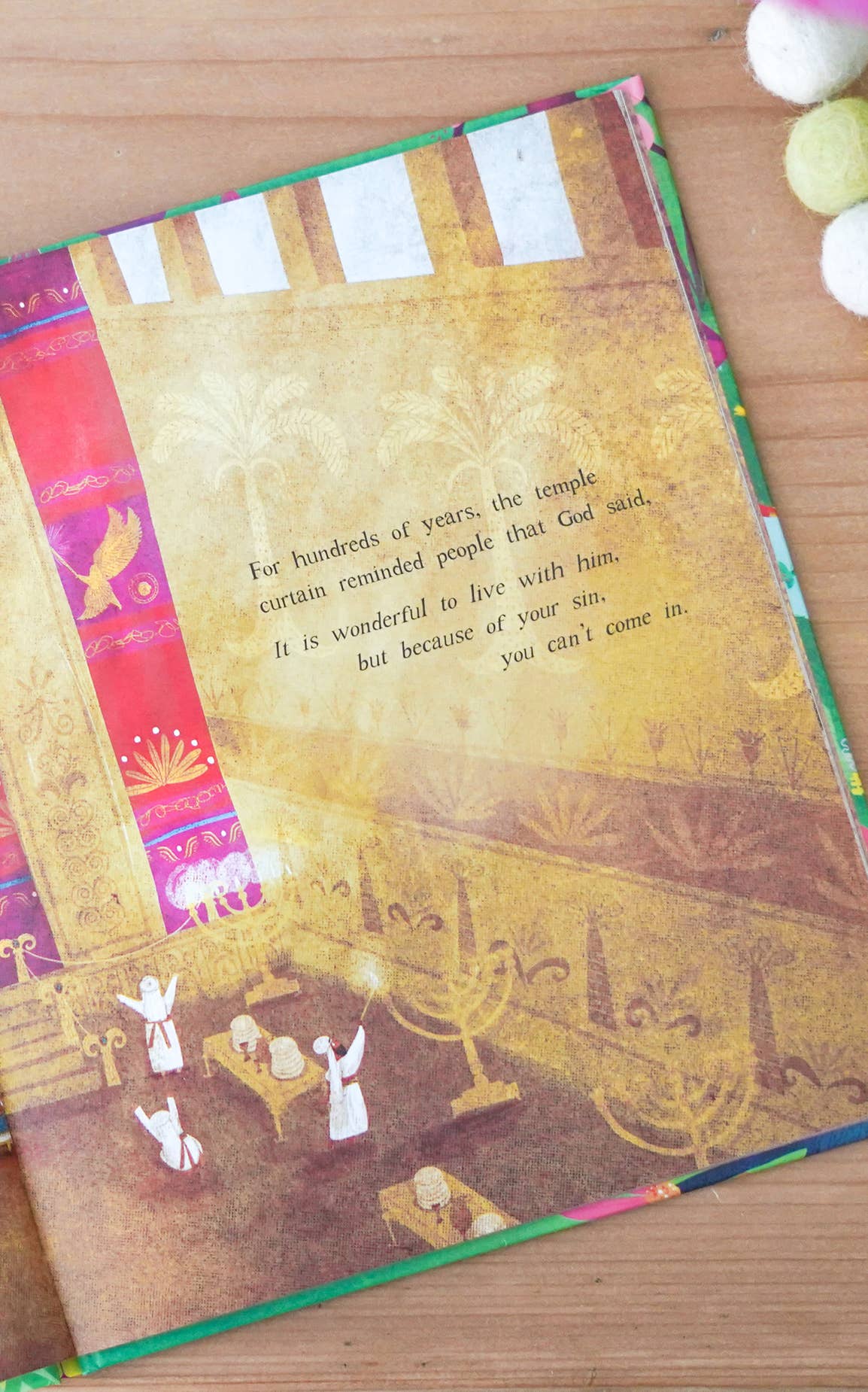 The Garden, The Curtain And The Cross Storybook