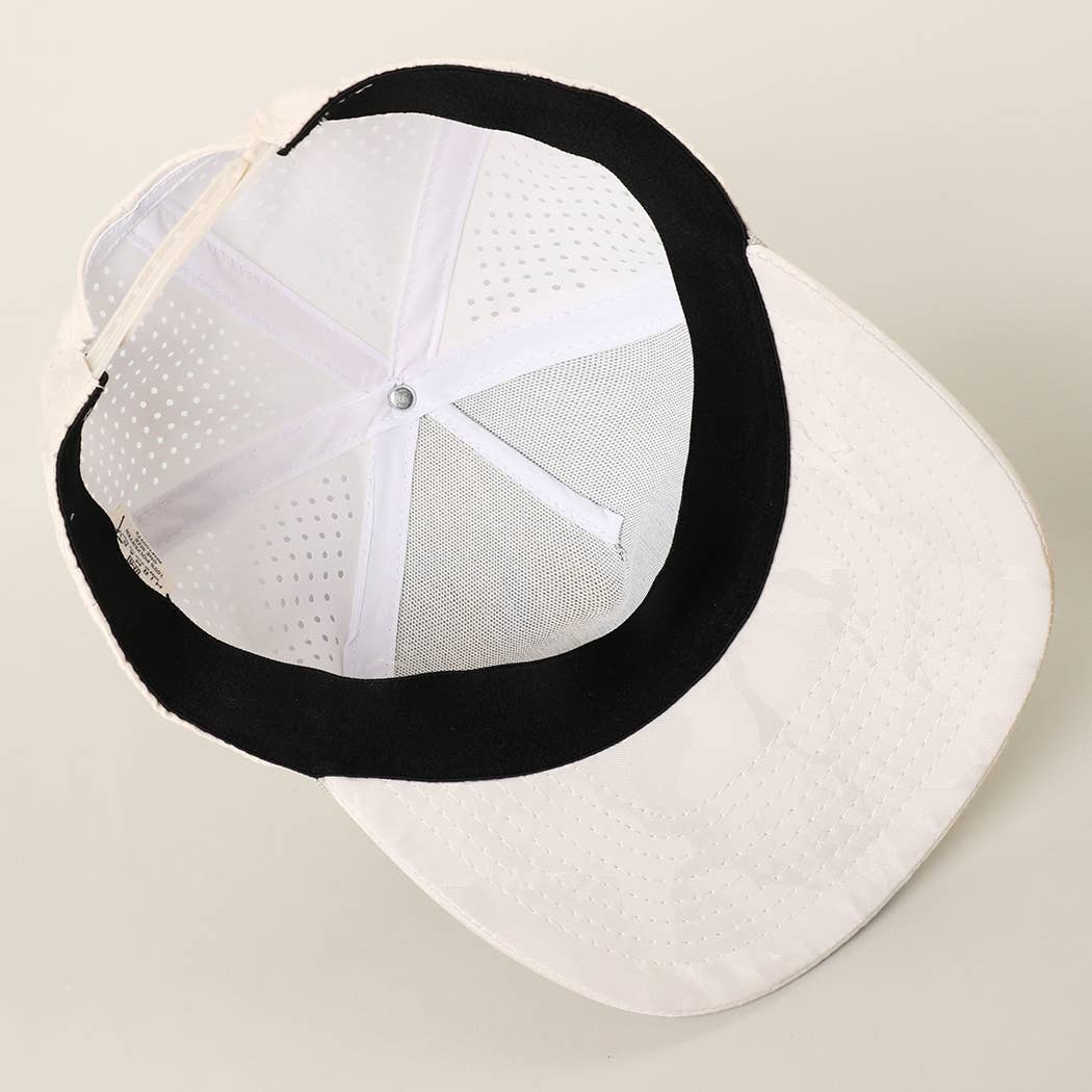 EVEN JESUS HAD A FISH STORY Leather Patch Rope Trucker Hat