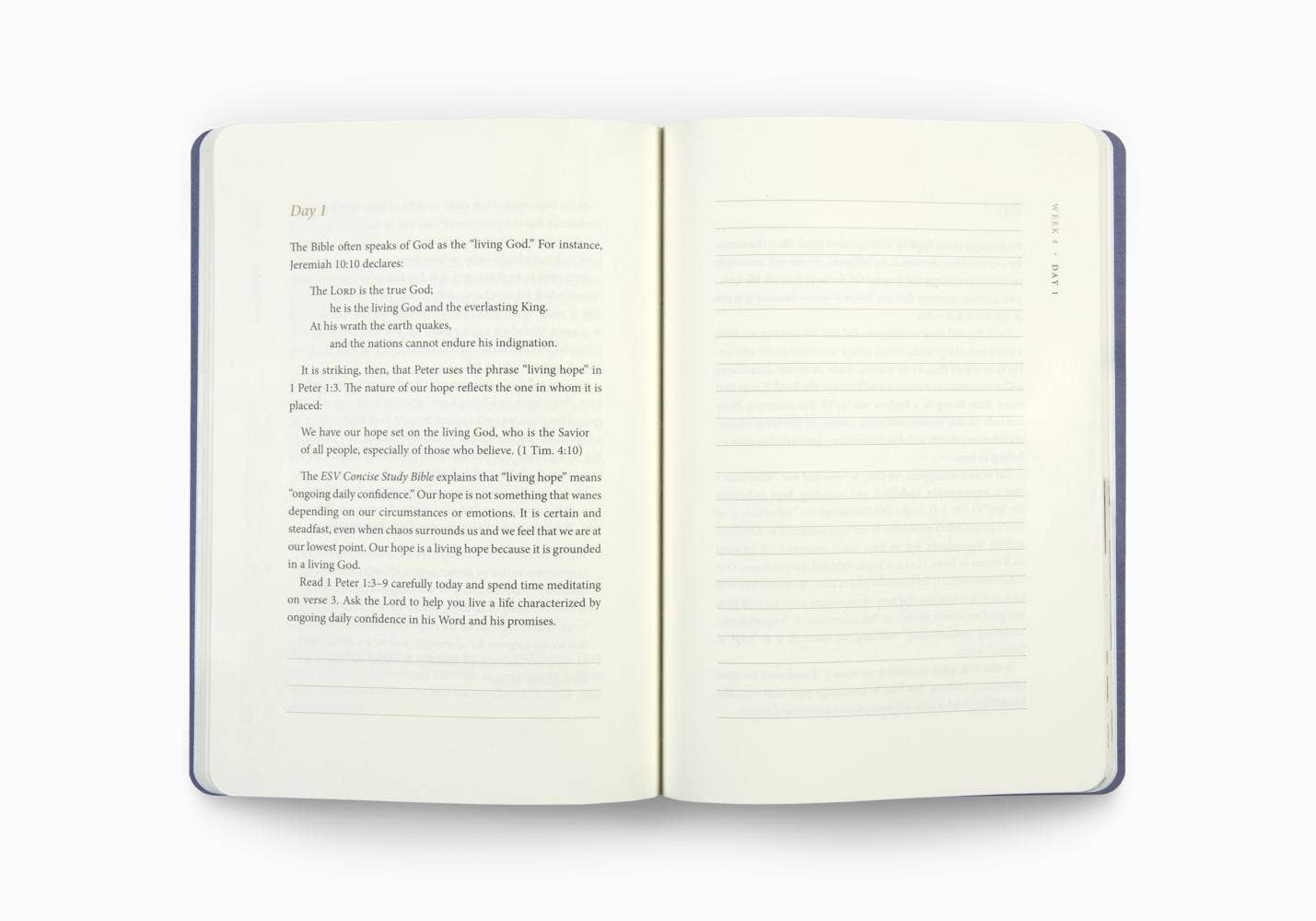 ESV Prayer Journal: 30 Days on Hope (PB)