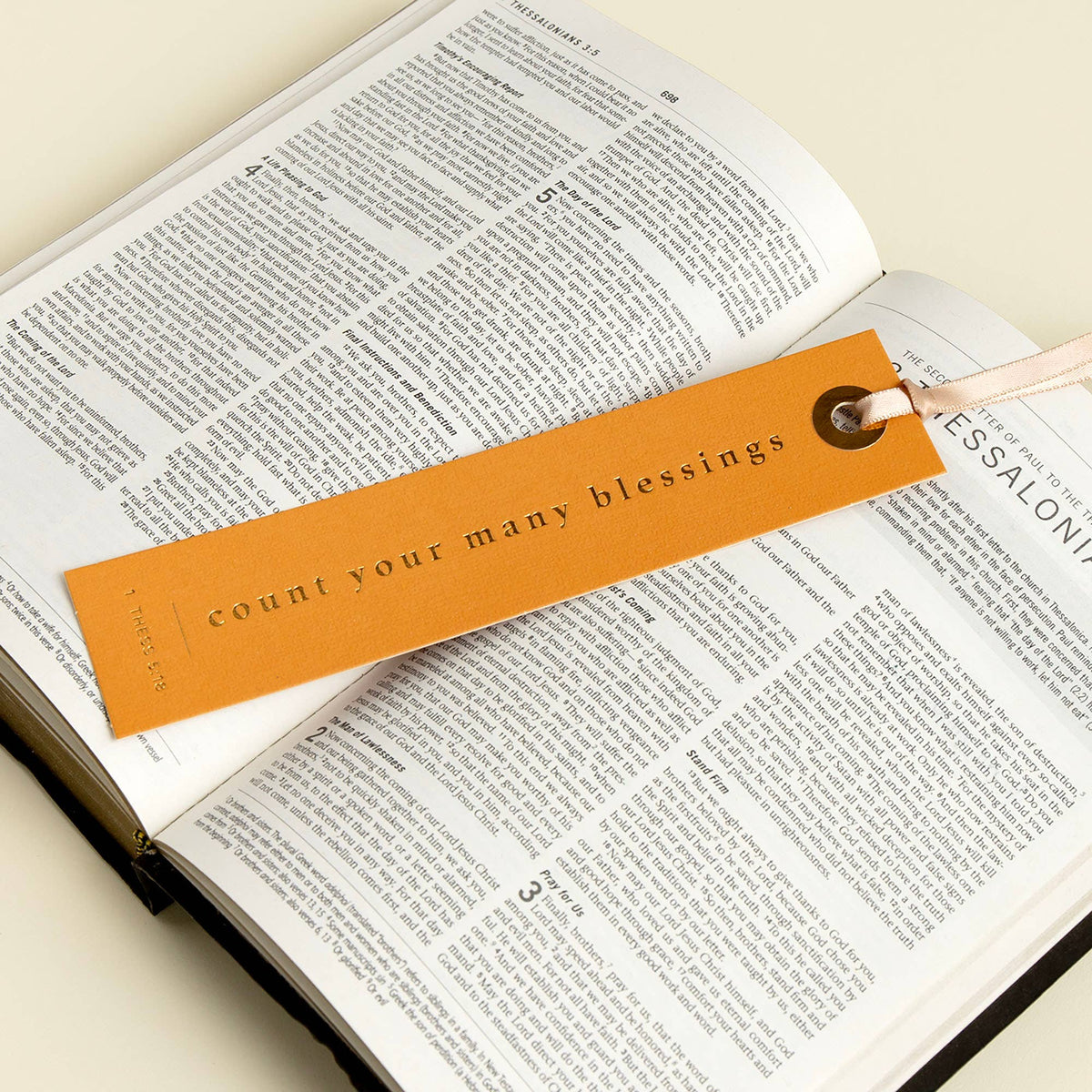 Count Your Many Blessings Scripture Bookmark