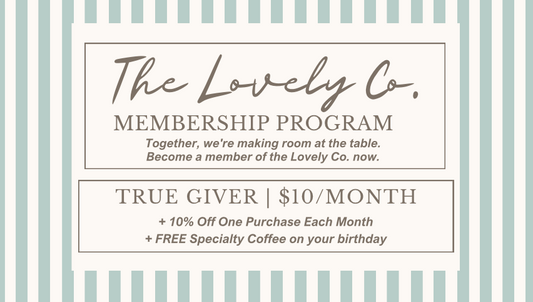 True Giver | $10/Month