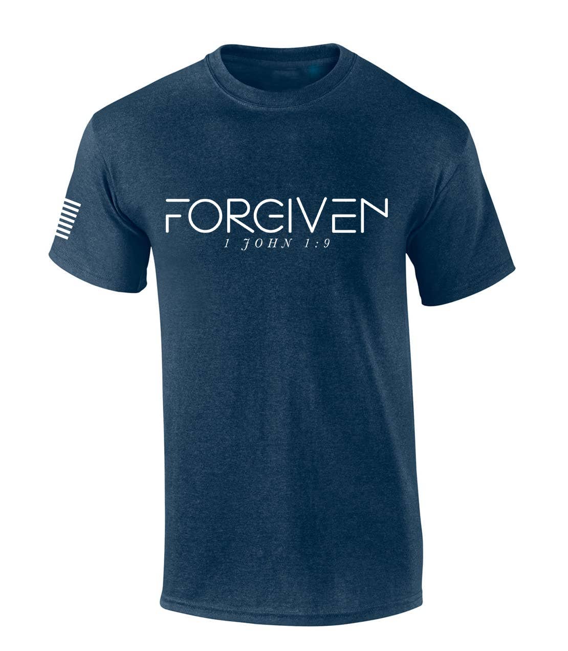Shirt Forgiven 1 John 1:9 SS T-Shirt
