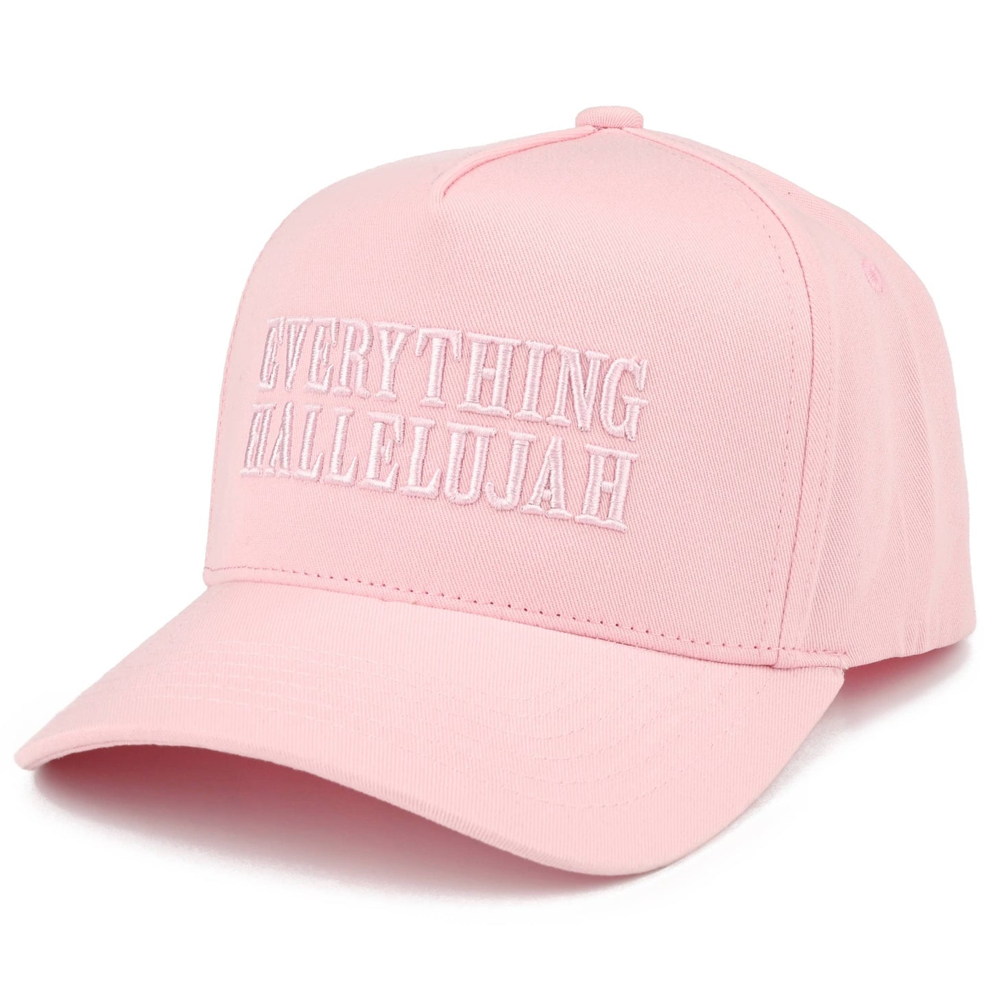 C.C EVERYTHING HALLELUJAH Letter Two Tone Trucker Cap