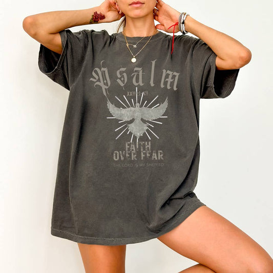 Psalm Faith Over Fear DTF Heat Transfer