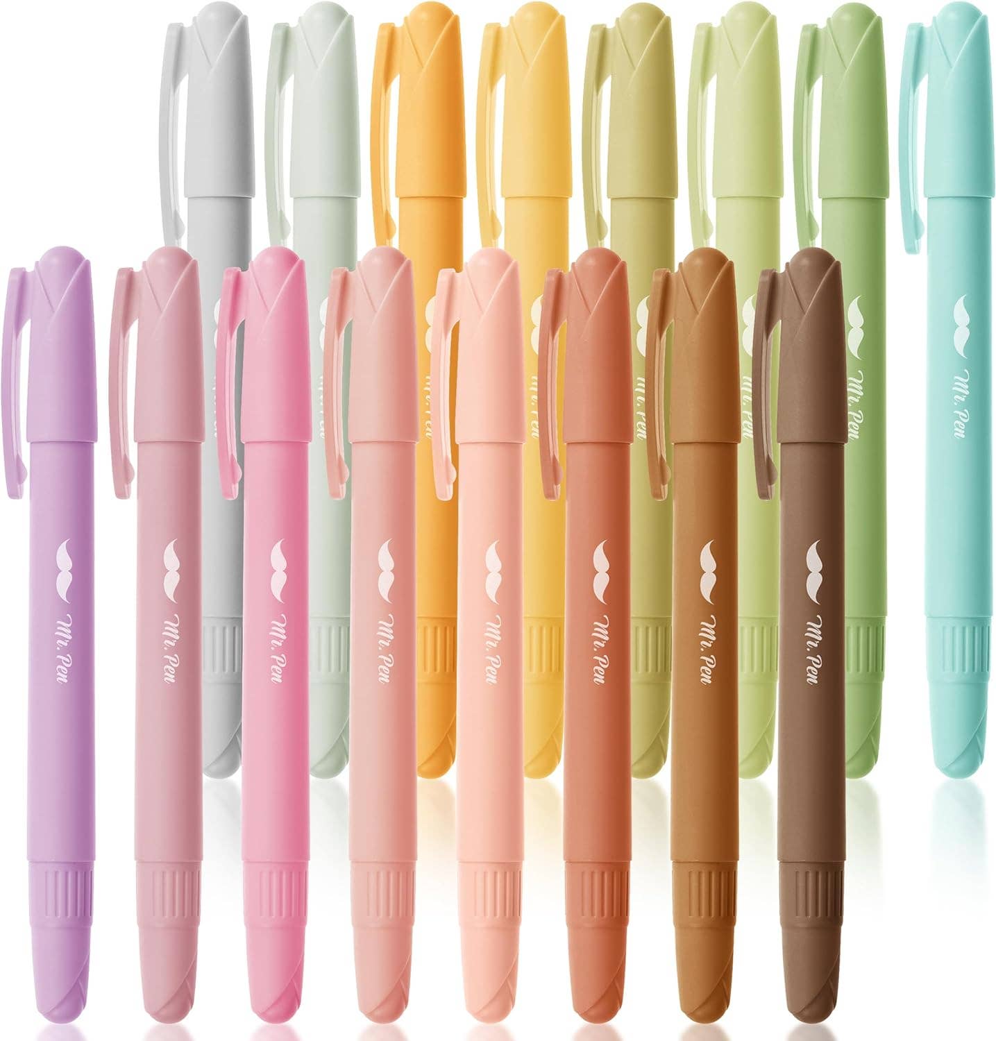 Gel Highlighters 16 Pack Vibrant Colors