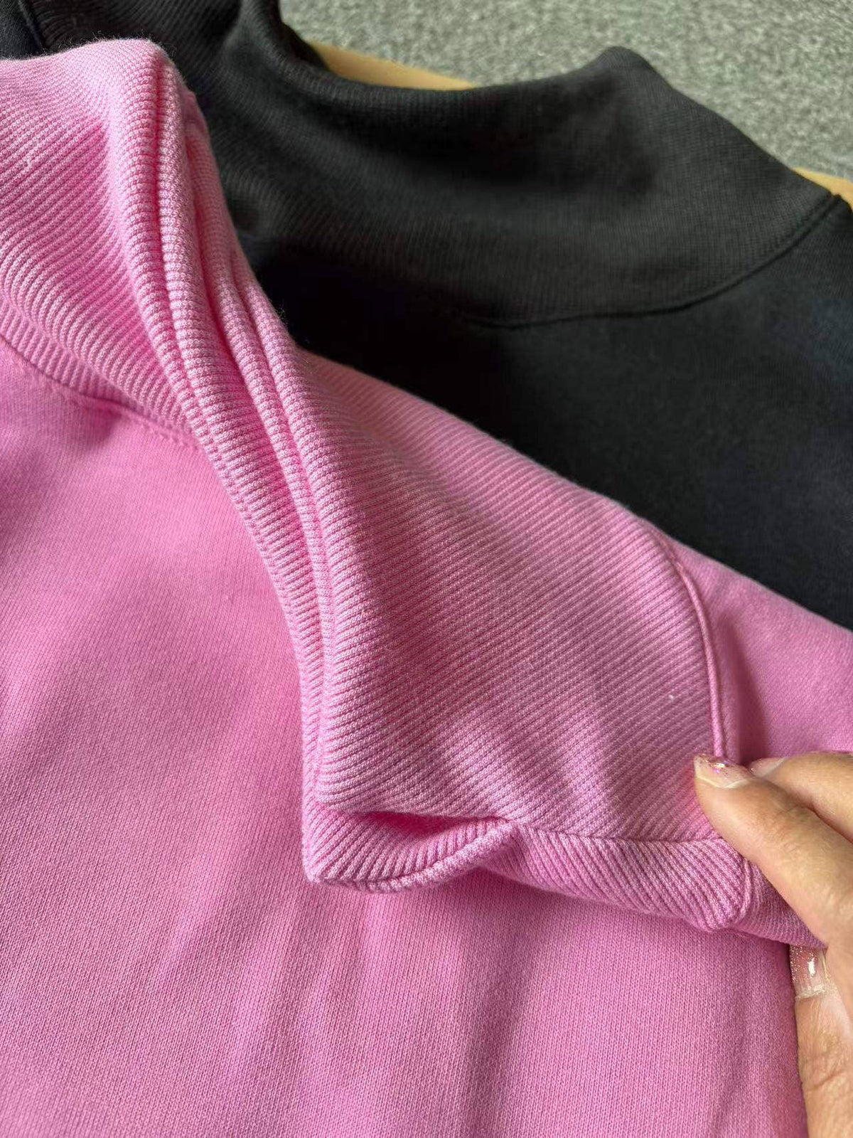 Custom - High/mock Neck Loose Sweatshirt
Custom Text Varsity