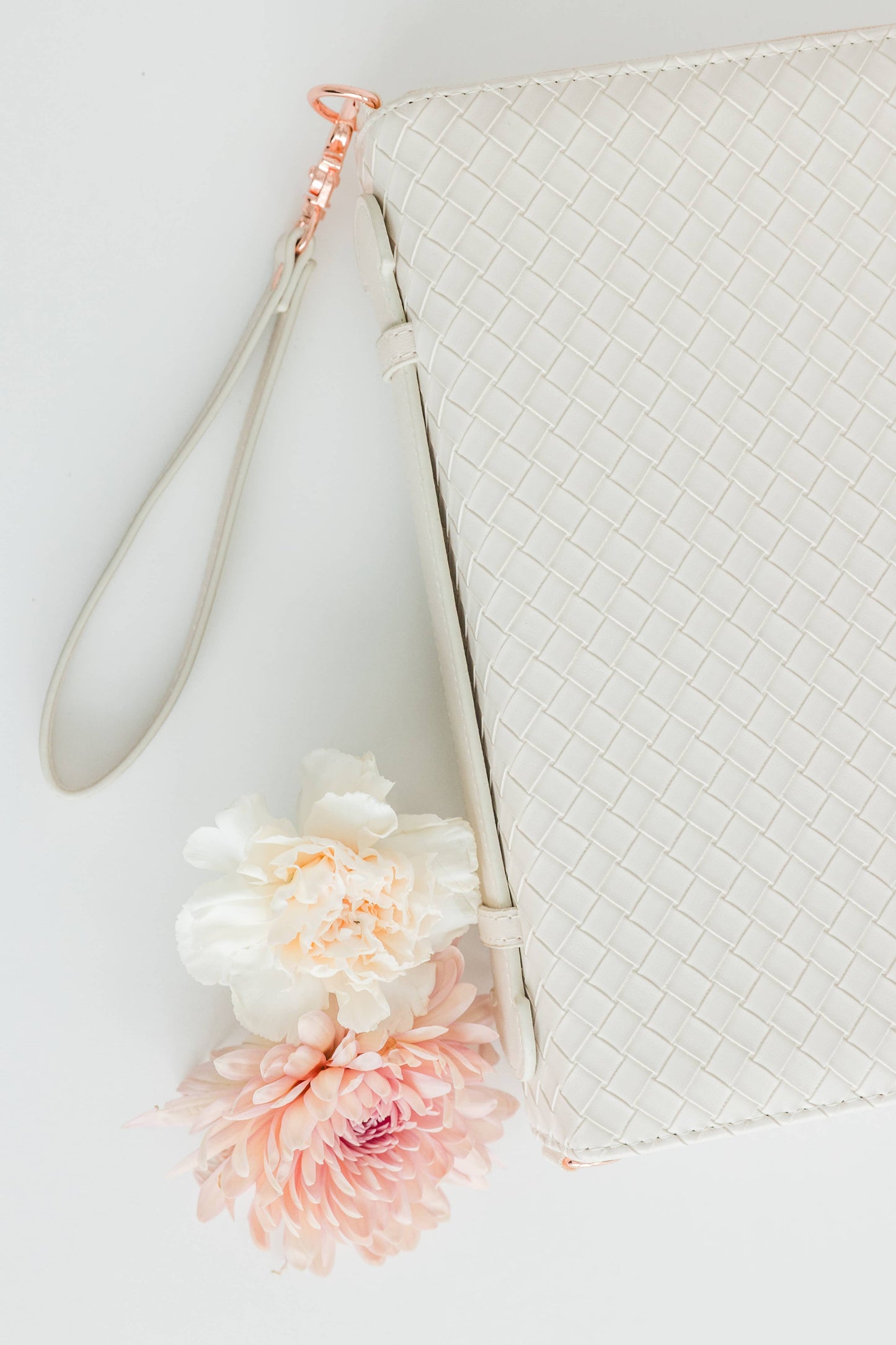 Bible Cover, Weave Bible Case, Crossbody PEARL