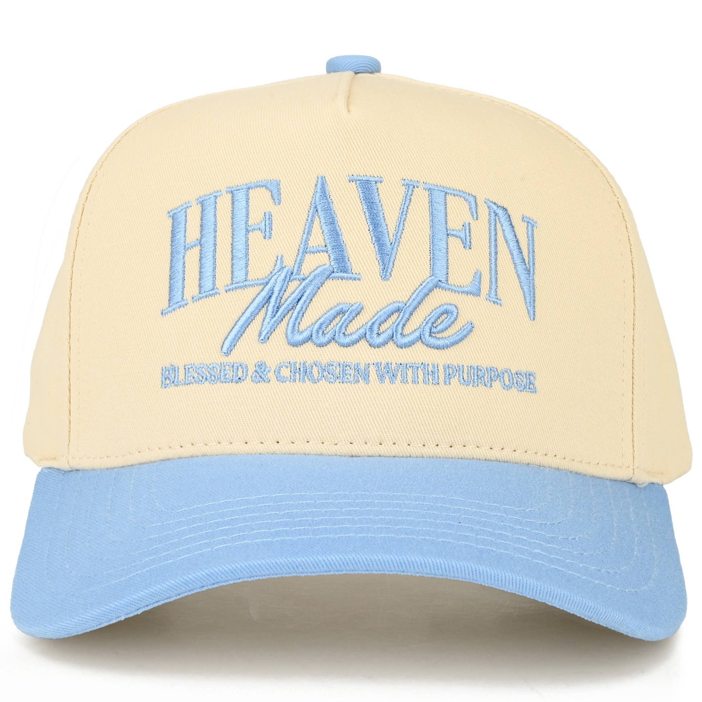 C.C HEAVEN MADE Letter Embroidered Trucker Hat