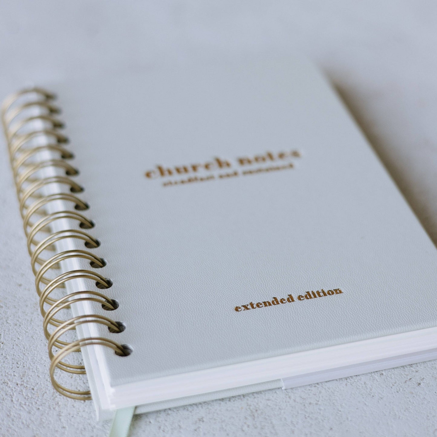 Church Notes Journal – Extended Edition (More Space Per Sermon)