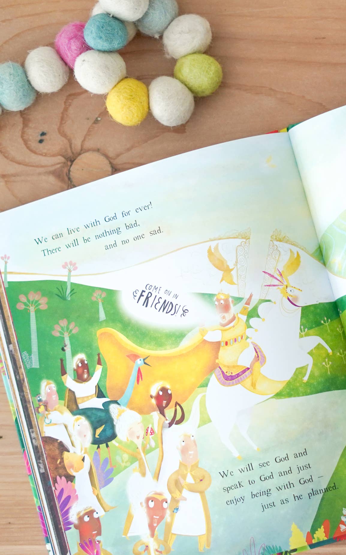 The Garden, The Curtain And The Cross Storybook