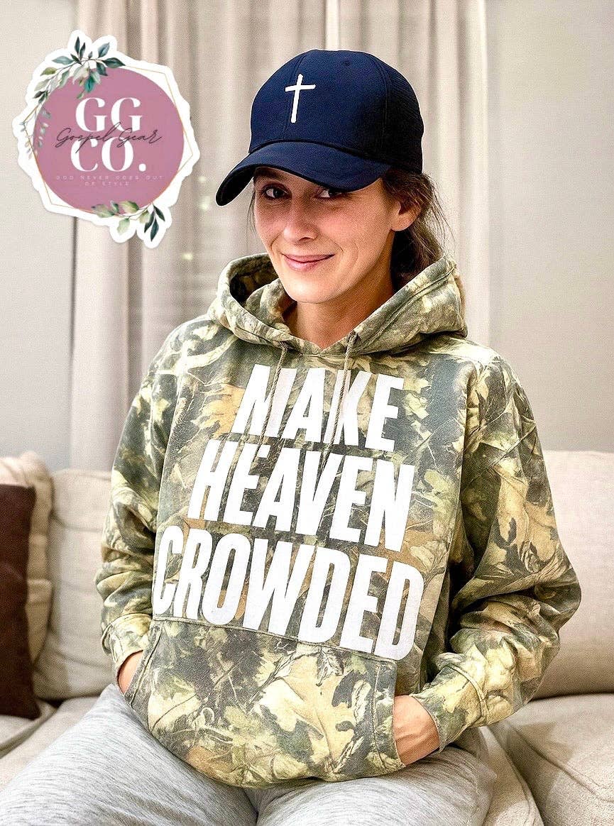 Make Heaven Crowded Camo Cotton Shirt