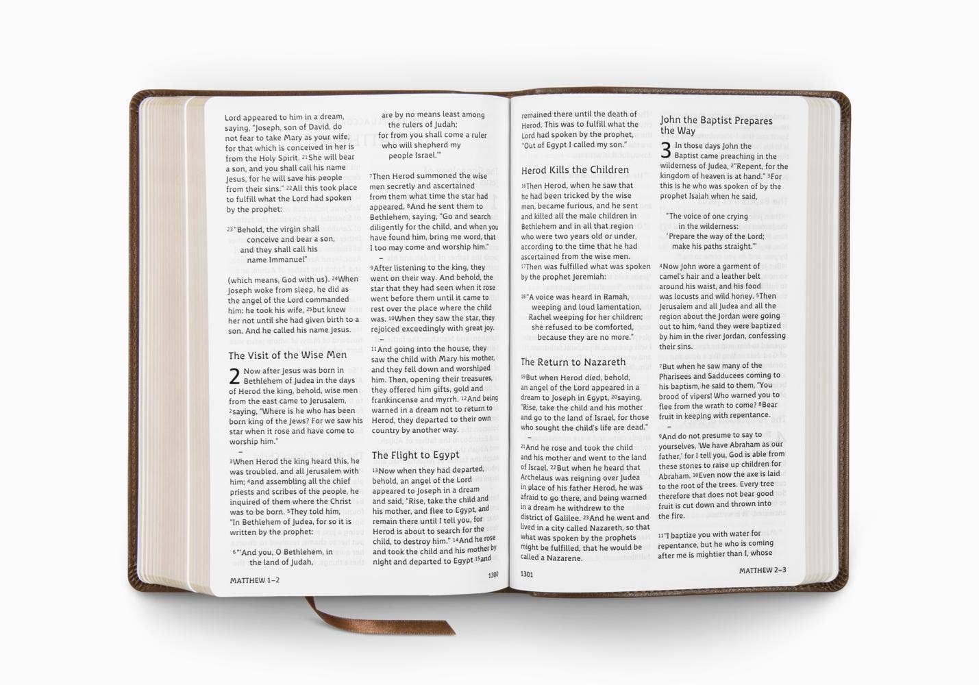 ESV Holy Bible: Dyslexia-Friendly Edition, TruTone®, Brown