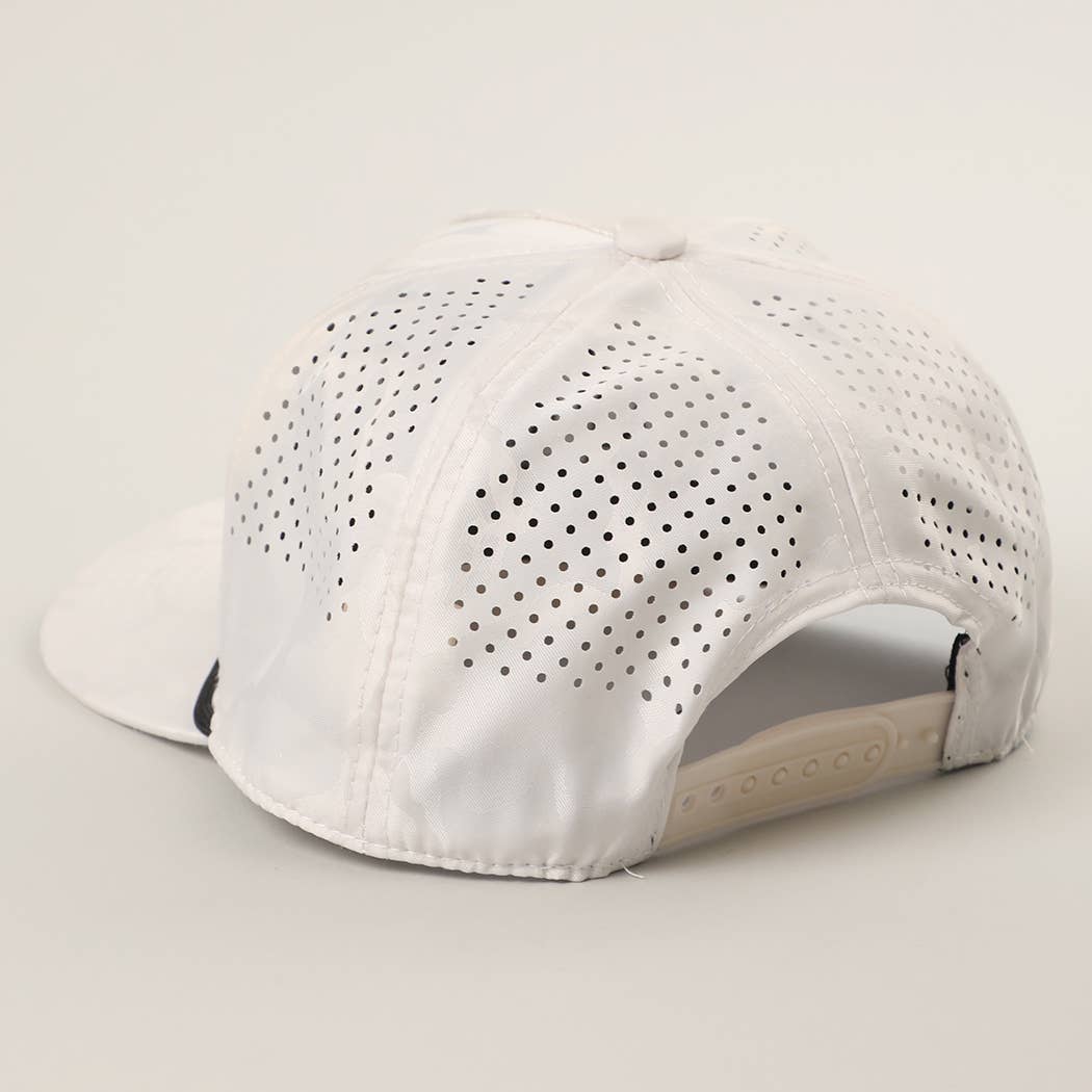 JESUS Embroidered White Camo Trucker Hat